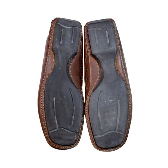 Women’s Brown Leather Penny Loafers Cliffs by White Mountain Size 8 / 38 - Picture 7 of 8
